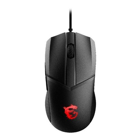 MSI | Clutch GM41 Lightweight | Optical | Gaming Mouse | Black | Yes - 4